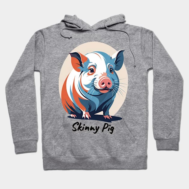 Skinny Pig Hoodie by Forgotten Times